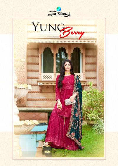 Young Berry By Your Choice Designer Partywear Salwar Kameez Collection
